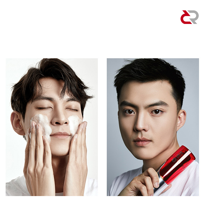 中国男士面部肌肤护理