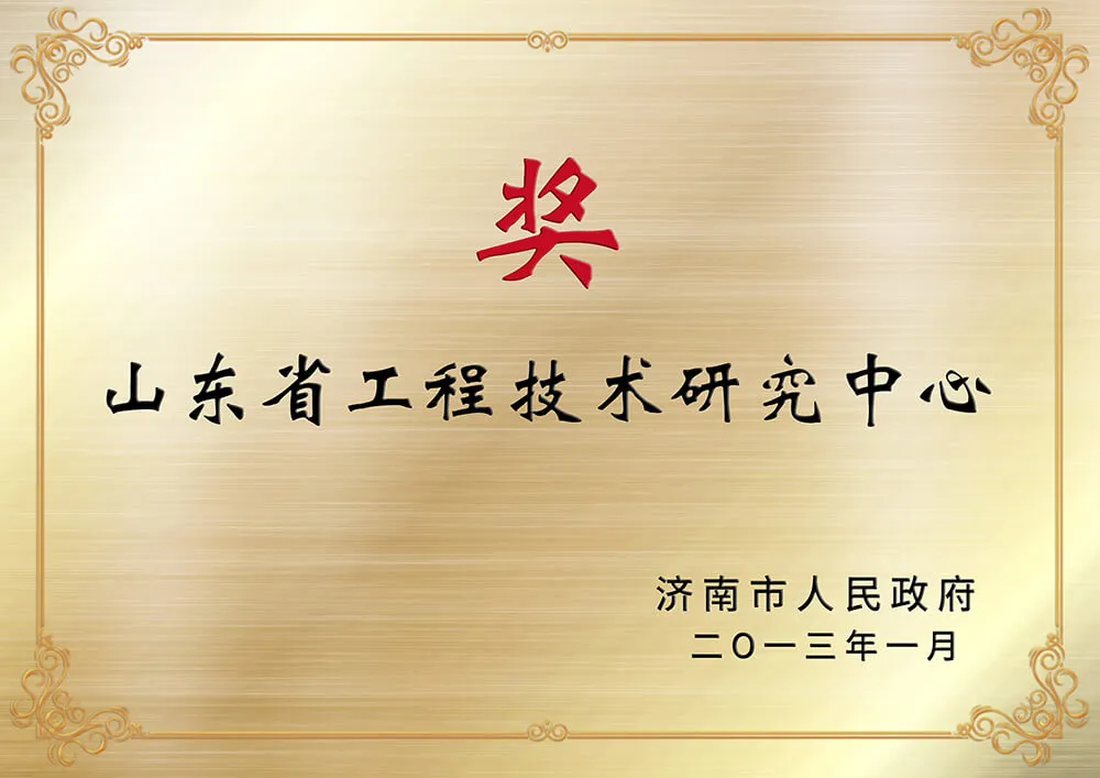 山东省工程技术研究中心